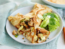 Load the image in the gallery,Cheese Mushroom Crepe
