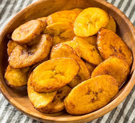 Portion de banane plantain frit